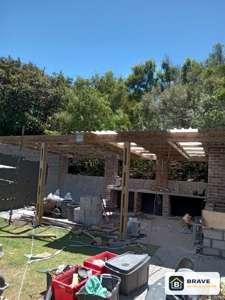 Outdoor Covered Area Framing