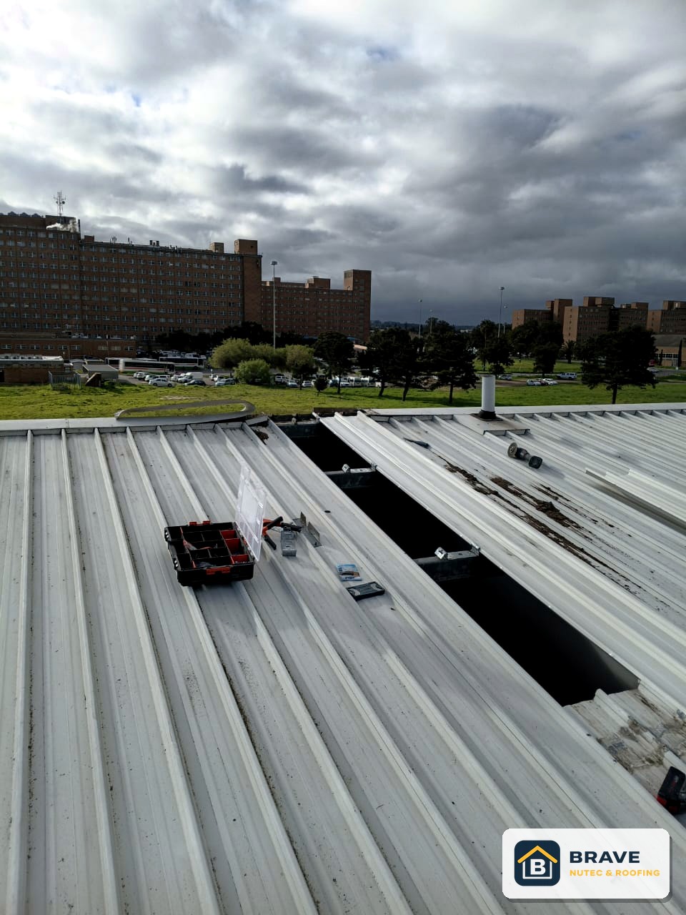 Commercial Metal Roof Project